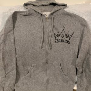 Grey Ksino Sweatshirt Size Large